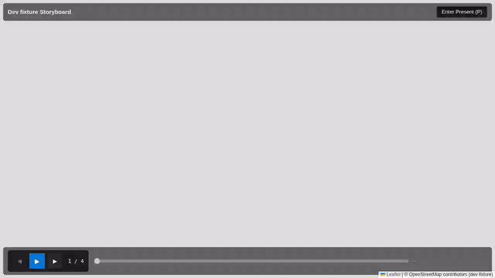 Animated capture of a recipient toggling between Minimal and Present modes and advancing through Scenes